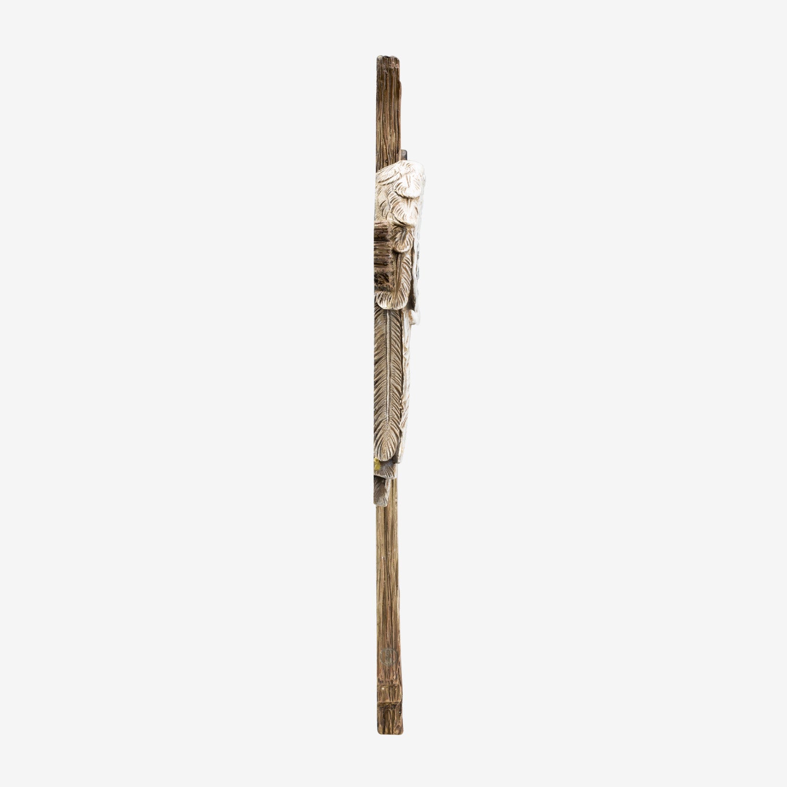 BC Home Decor Angel Wings Wall Cross -  Rustic Decor Style