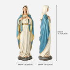 BC Catholic Immaculate Heart of Mary Statue-Renaissance