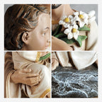 BC Catholic St. Joseph with Child Jesus Statue-Inspirational decor