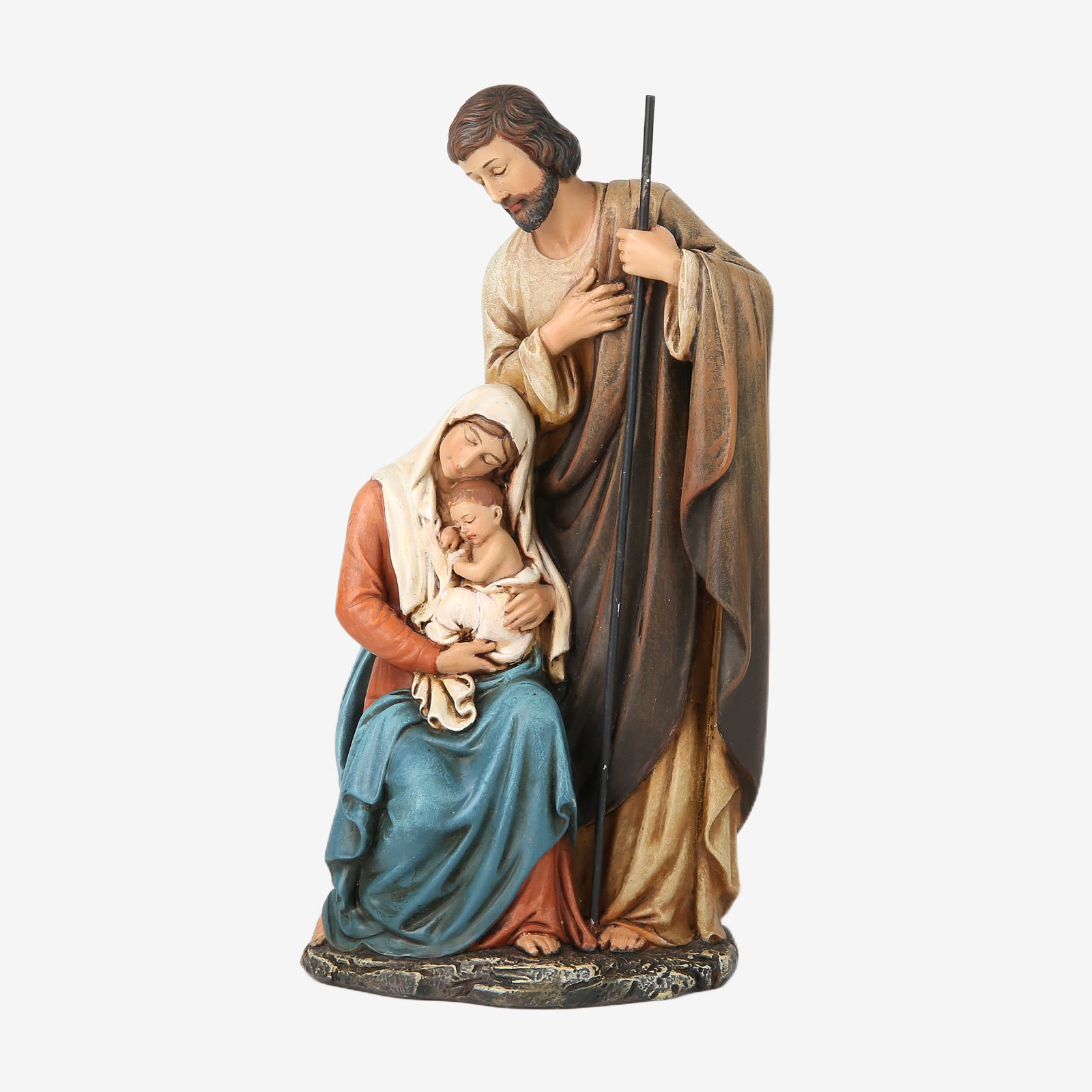 BC Catholic Holy Family Statue-Nativity Scene Sculpture