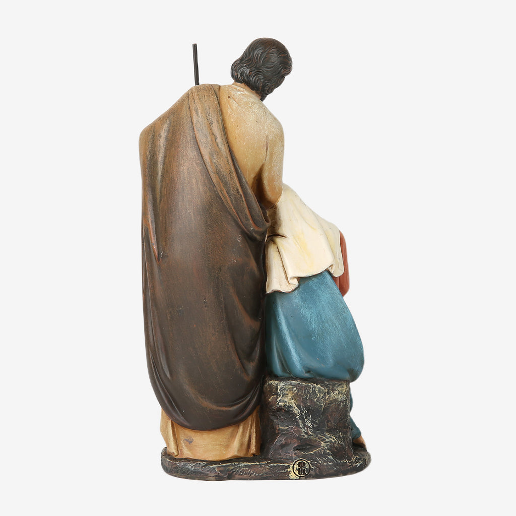 BC Katholische Statue der Heiligen Familie-Krippenskulptur