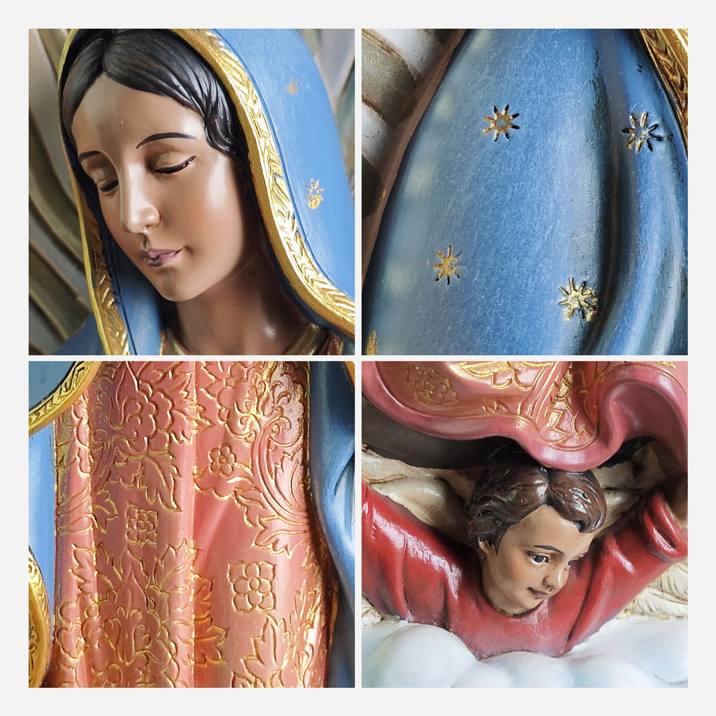 BC Catholic Our Lady of Guadalupe Statue-Renaissance