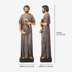BC Catholic Saint Joseph Statue The Worker-Renaissance