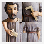 BC Catholic Saint Joseph Statue The Worker-Renaissance