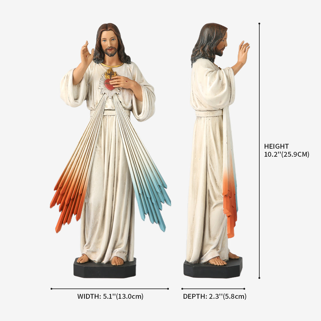 BC Catholic Divine Mercy Jesus Christ Statue-Renaissance