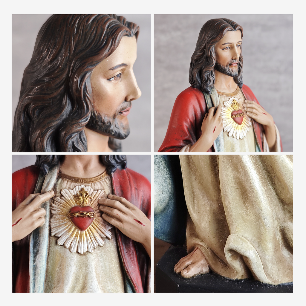 BC Catholic Sacred Heart of Jesus Statue-Inspirational decor