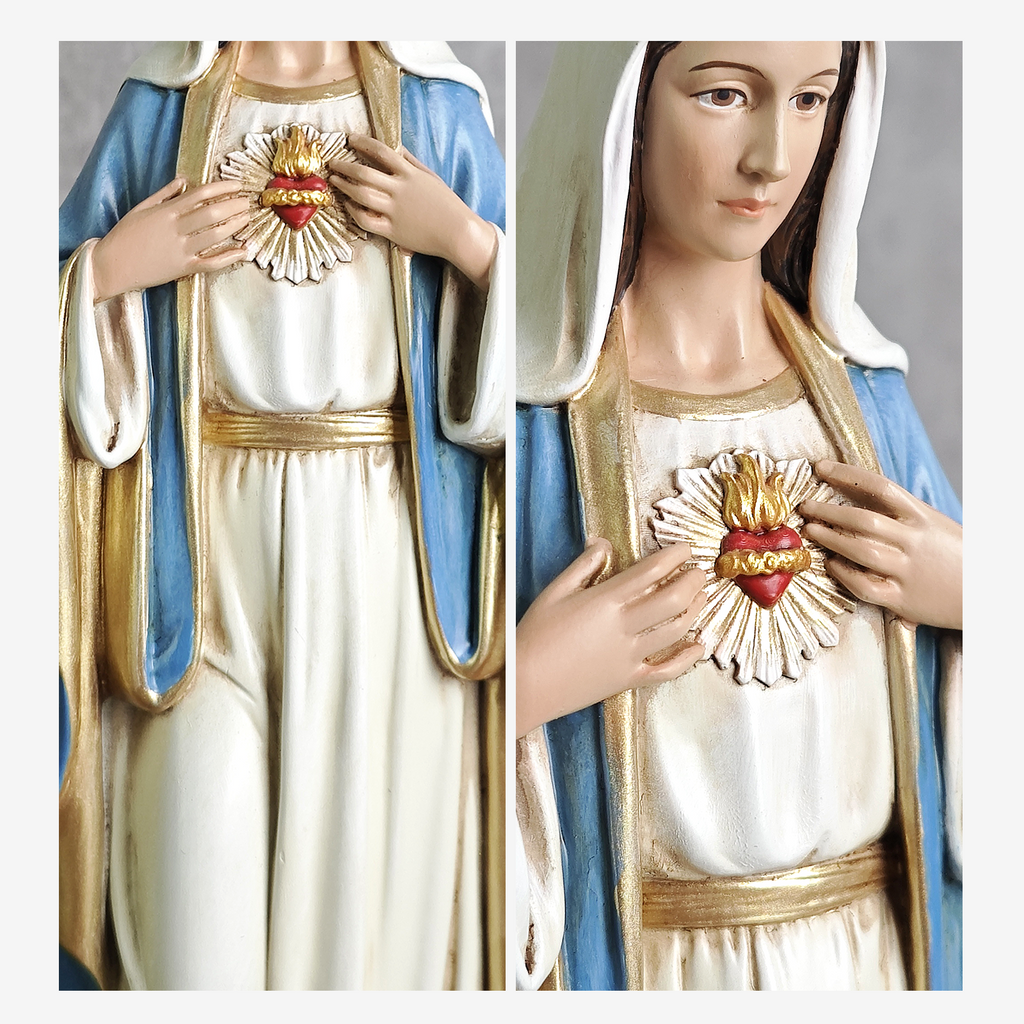 BC Catholic Immaculate Heart of Mary Statue-Renaissance