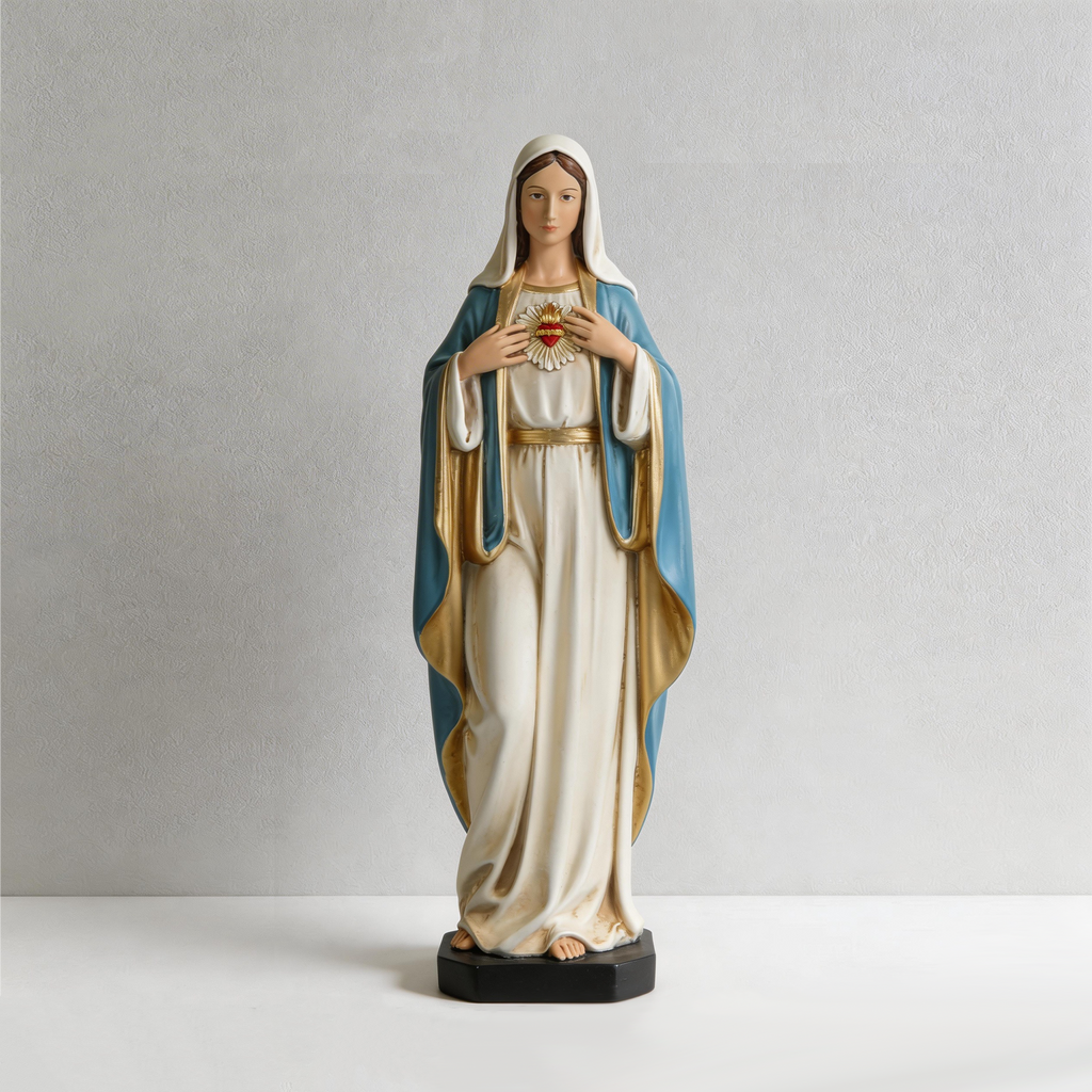 BC Catholic Immaculate Heart of Mary Statue-Renaissance