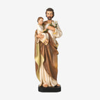 BC Catholic St. Joseph Statue with Child Jesus-Inspirational decor