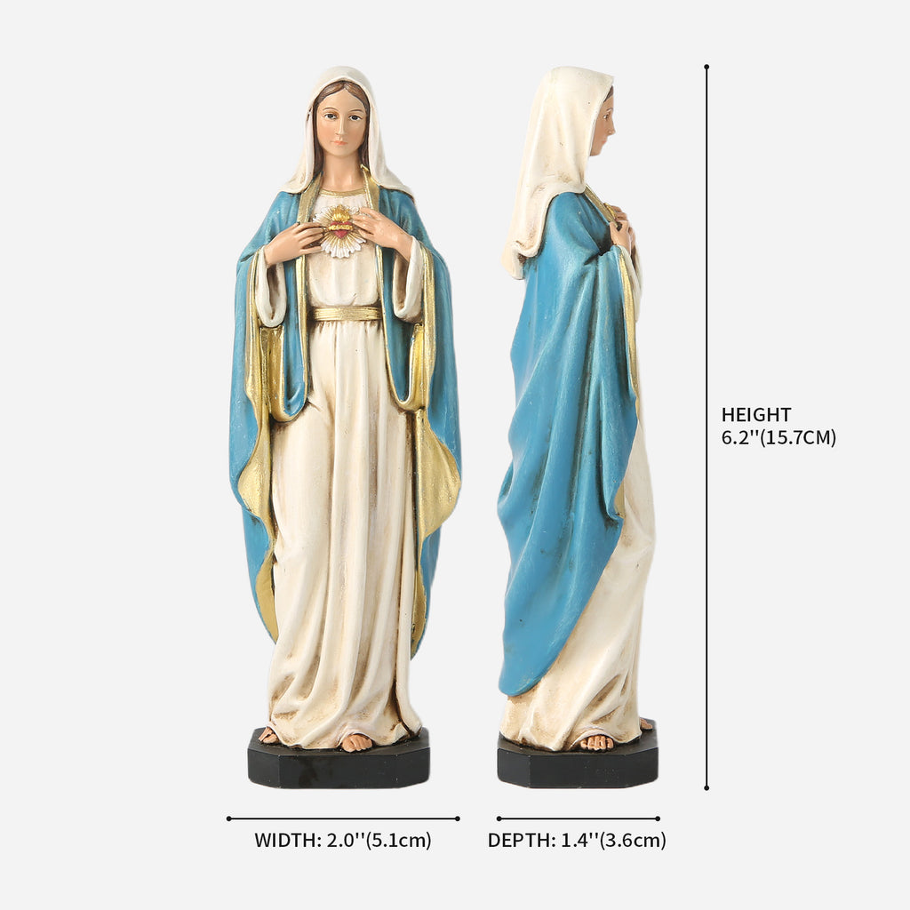 BC Catholic Immaculate Heart of Mary Statue-Renaissance