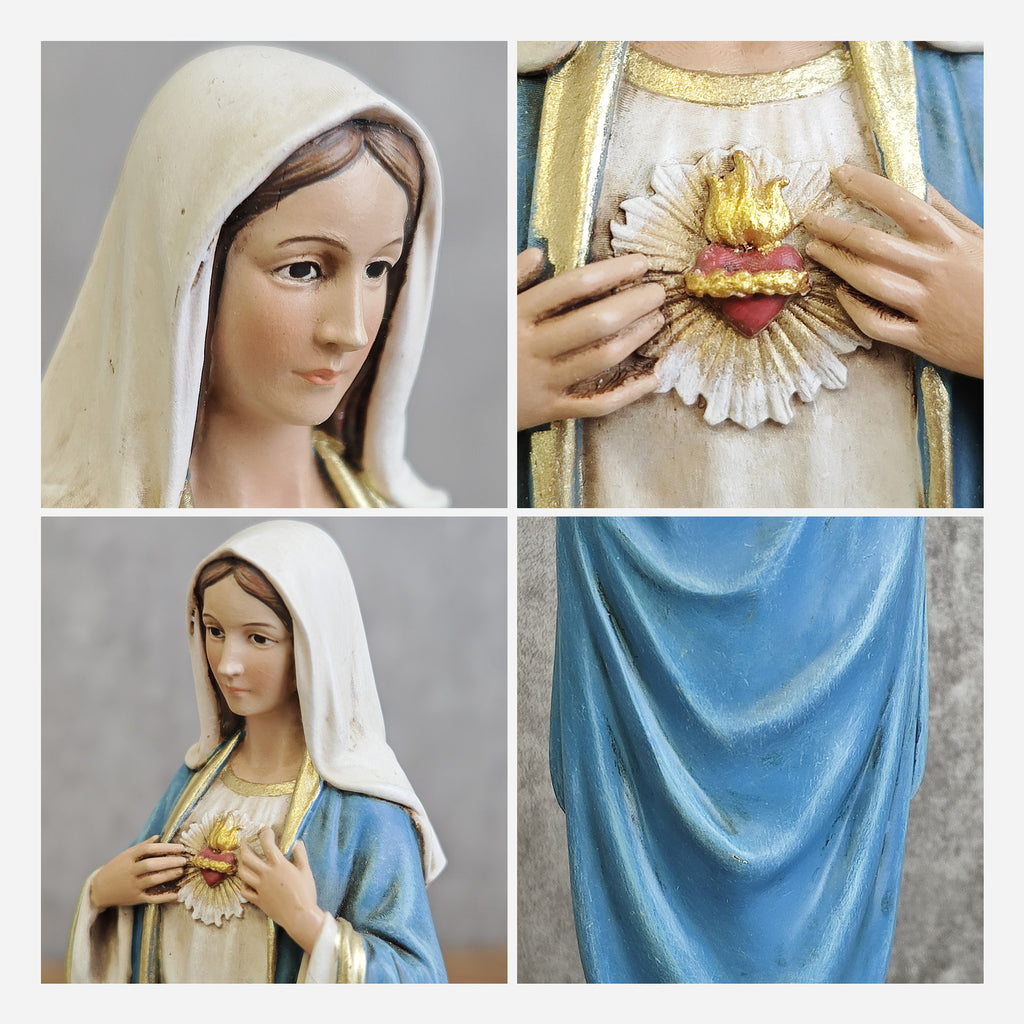 BC Catholic Immaculate Heart of Mary Statue-Renaissance