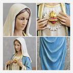 BC Catholic Immaculate Heart of Mary Statue-Renaissance