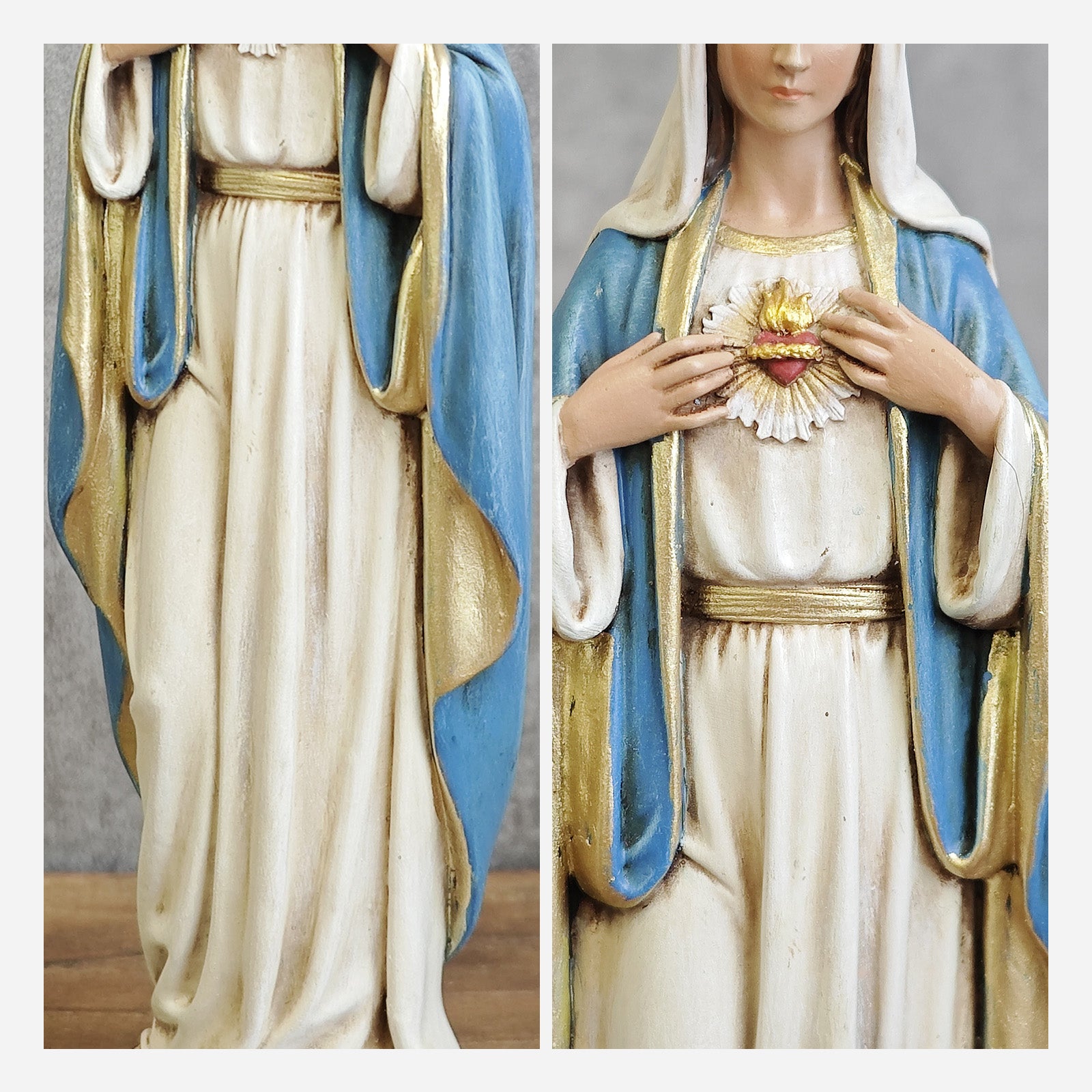BC Catholic Immaculate Heart of Mary Statue-Renaissance