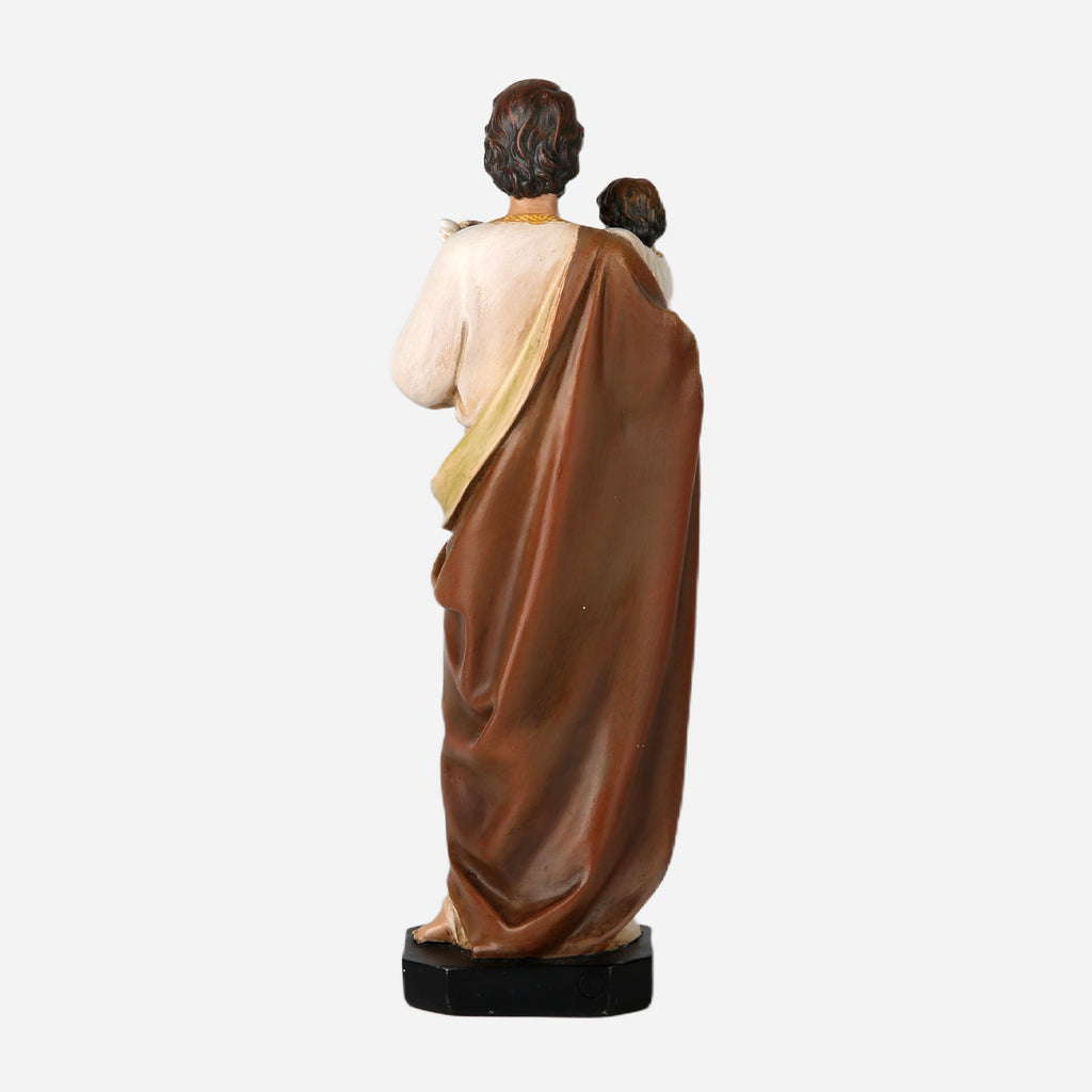 BC Catholic St. Joseph with Child Jesus Statue-Inspirational decor