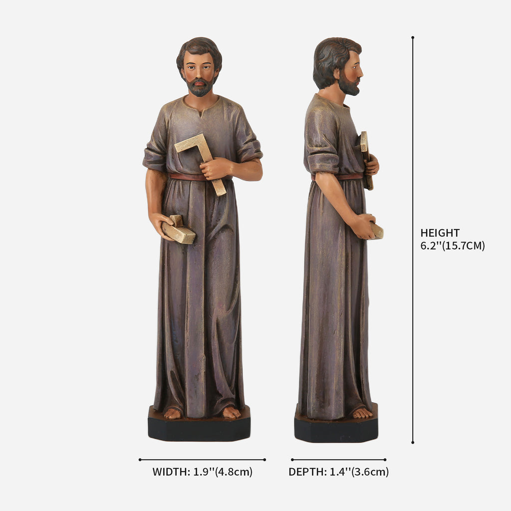 BC Catholic Saint Joseph Statue The Worker-Renaissance