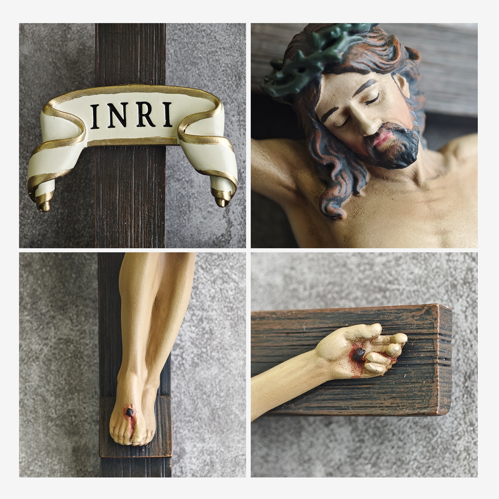 BC Catholic Wall Crucifix-Inspirational decor