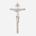 BC Catholic Grey White Wall Crucifix-Inspirational decor