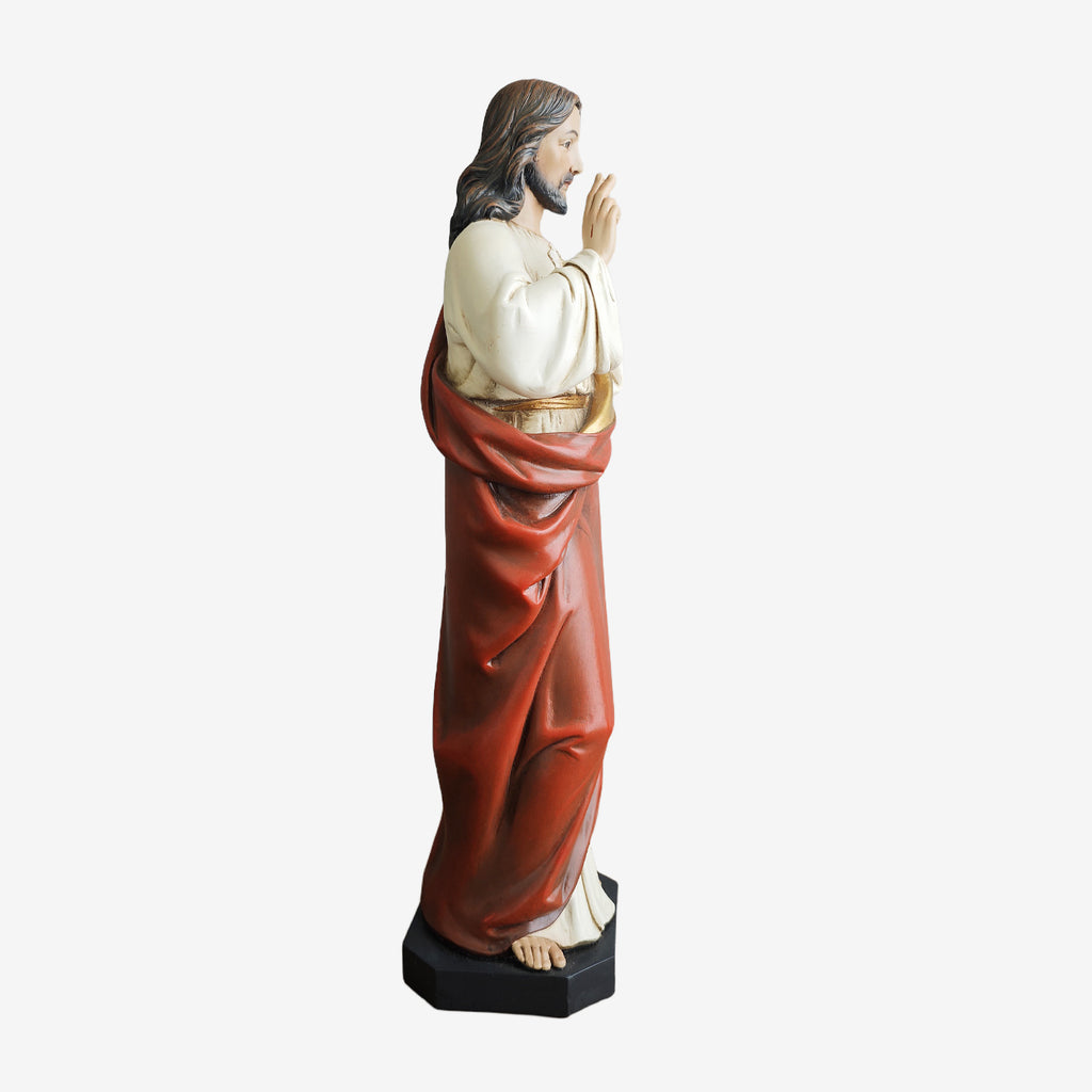 BC Catholic Sacred Heart of Jesus Statue-Renaissance
