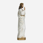BC Catholic White & Gold Sacred Heart of Jesus Statue-Renaissance