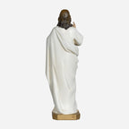 BC Catholic White & Gold Sacred Heart of Jesus Statue-Renaissance