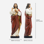 BC Catholic Sacred Heart of Jesus Statue-Renaissance