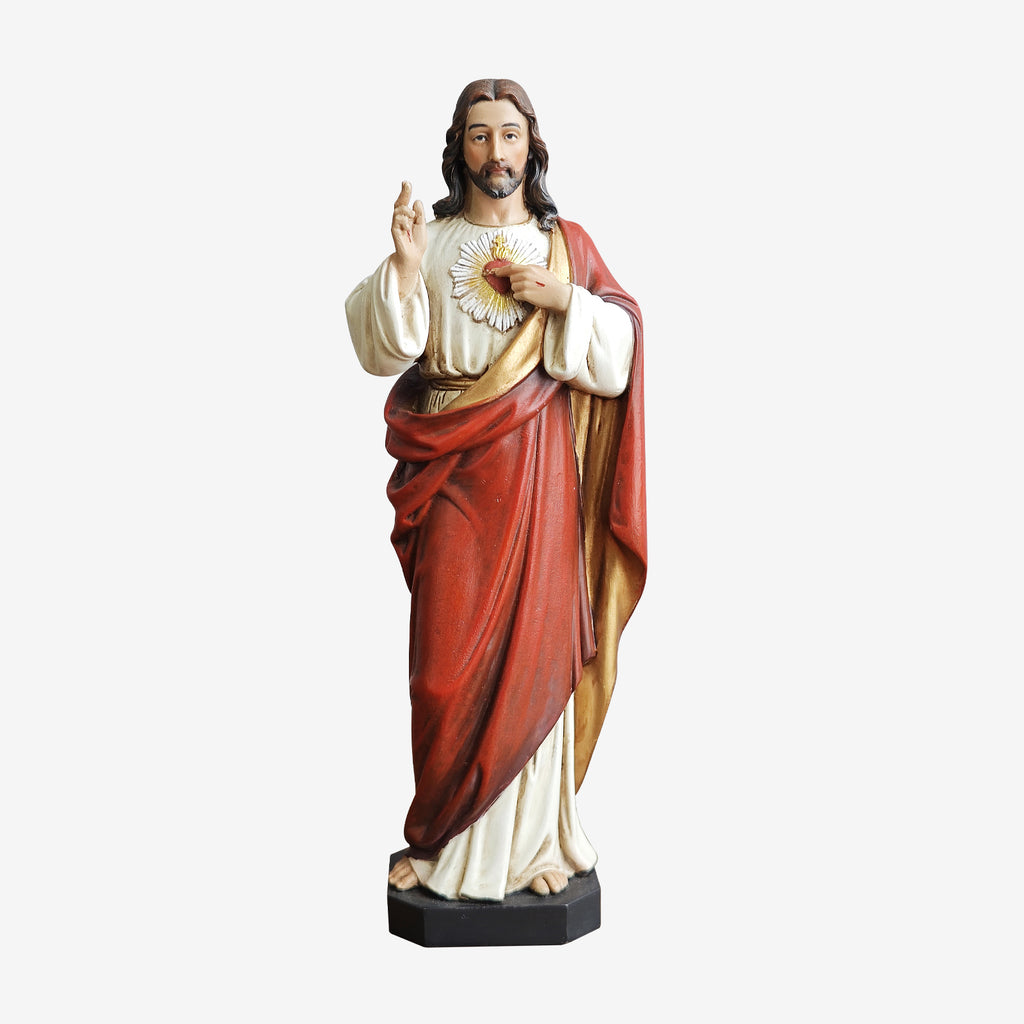 BC Catholic Sacred Heart of Jesus Statue-Renaissance