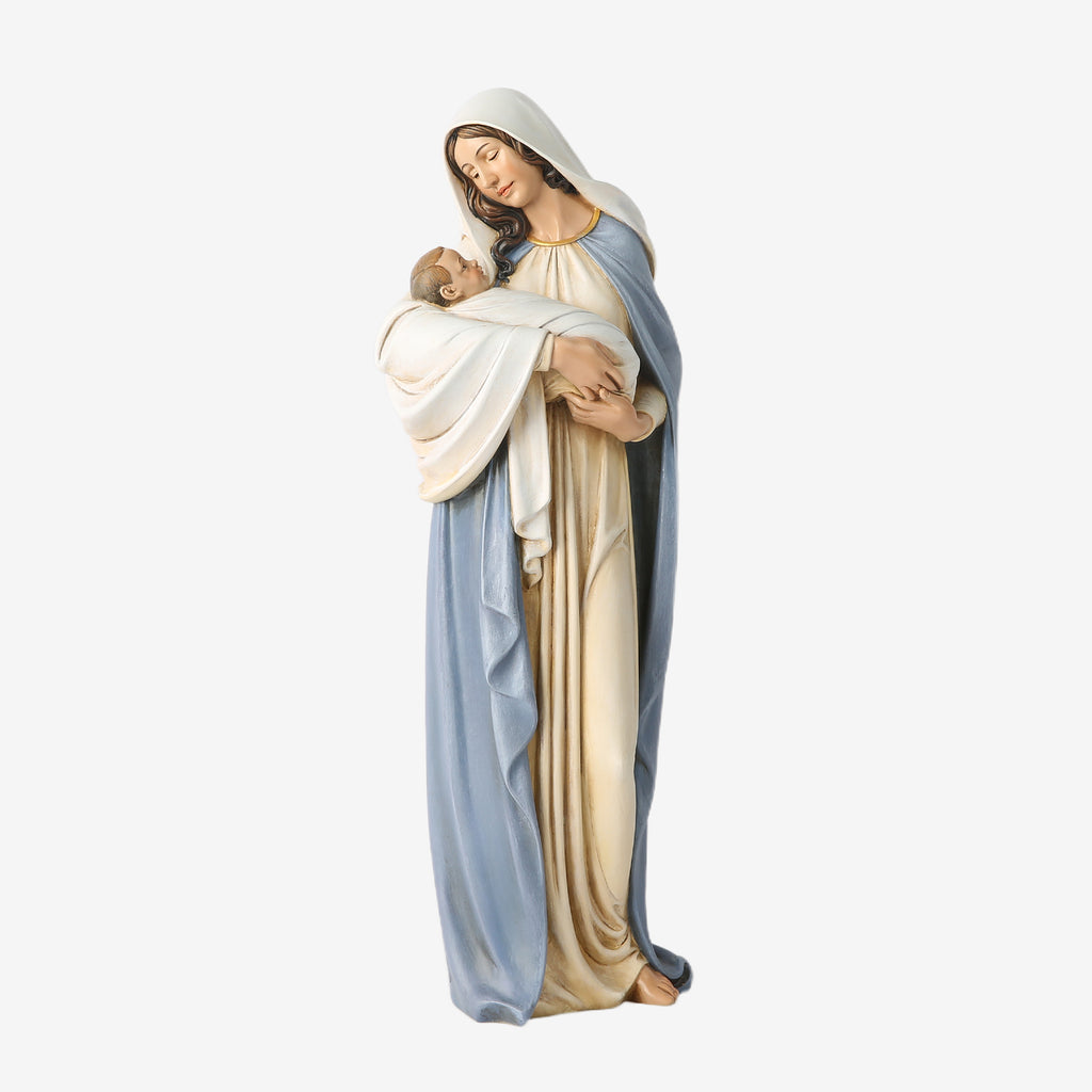 BC Catholic Madonna with Child Statue-Renaissance