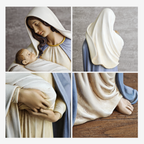 BC Catholic Madonna with Child Statue-Renaissance