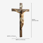 BC Catholic Wall Crucifix-Renaissance