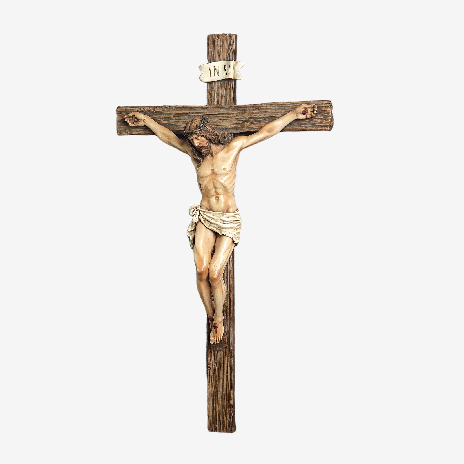 BC Catholic Wall Crucifix-Renaissance