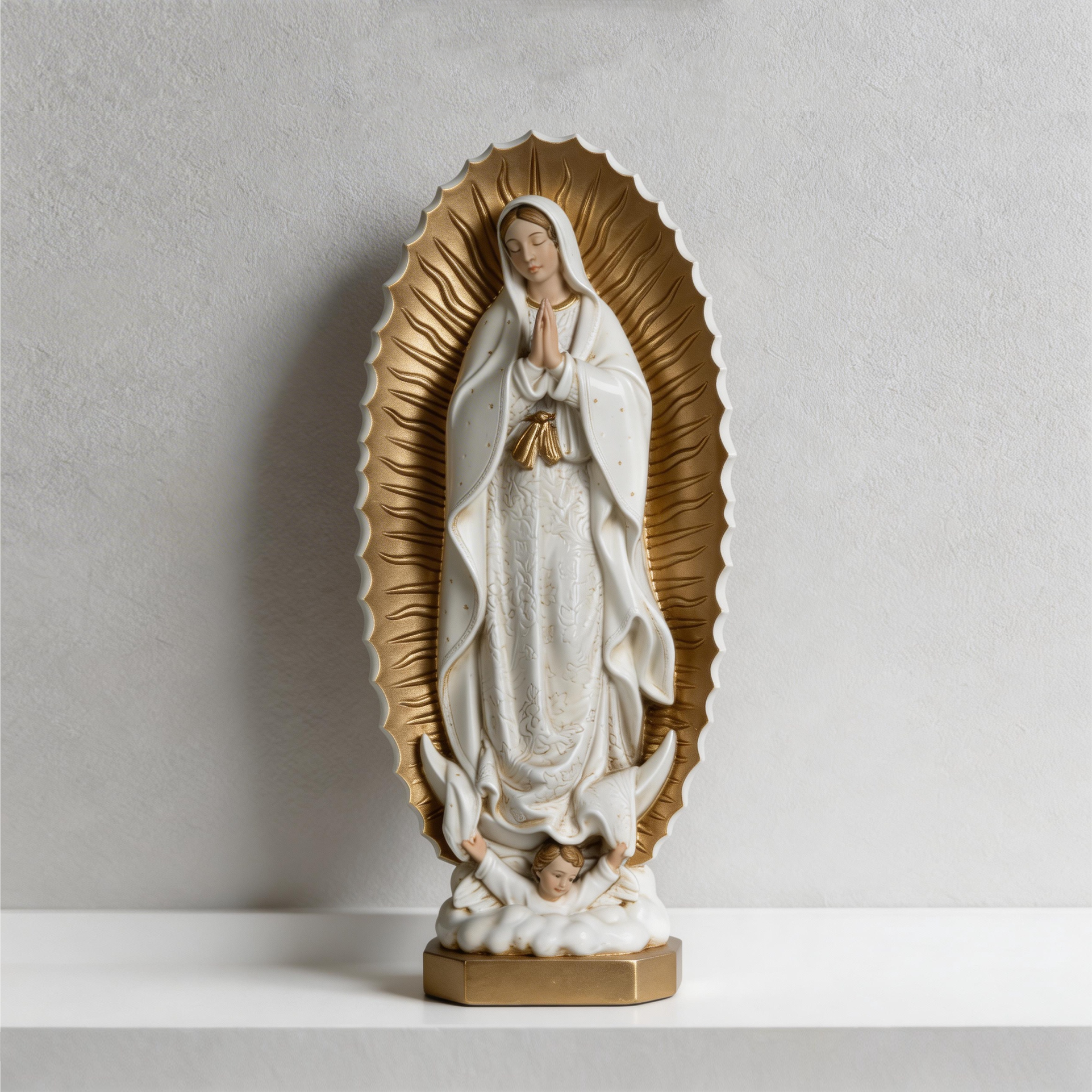 BC Catholic Our Lady of Guadalupe Statue-Renaissance
