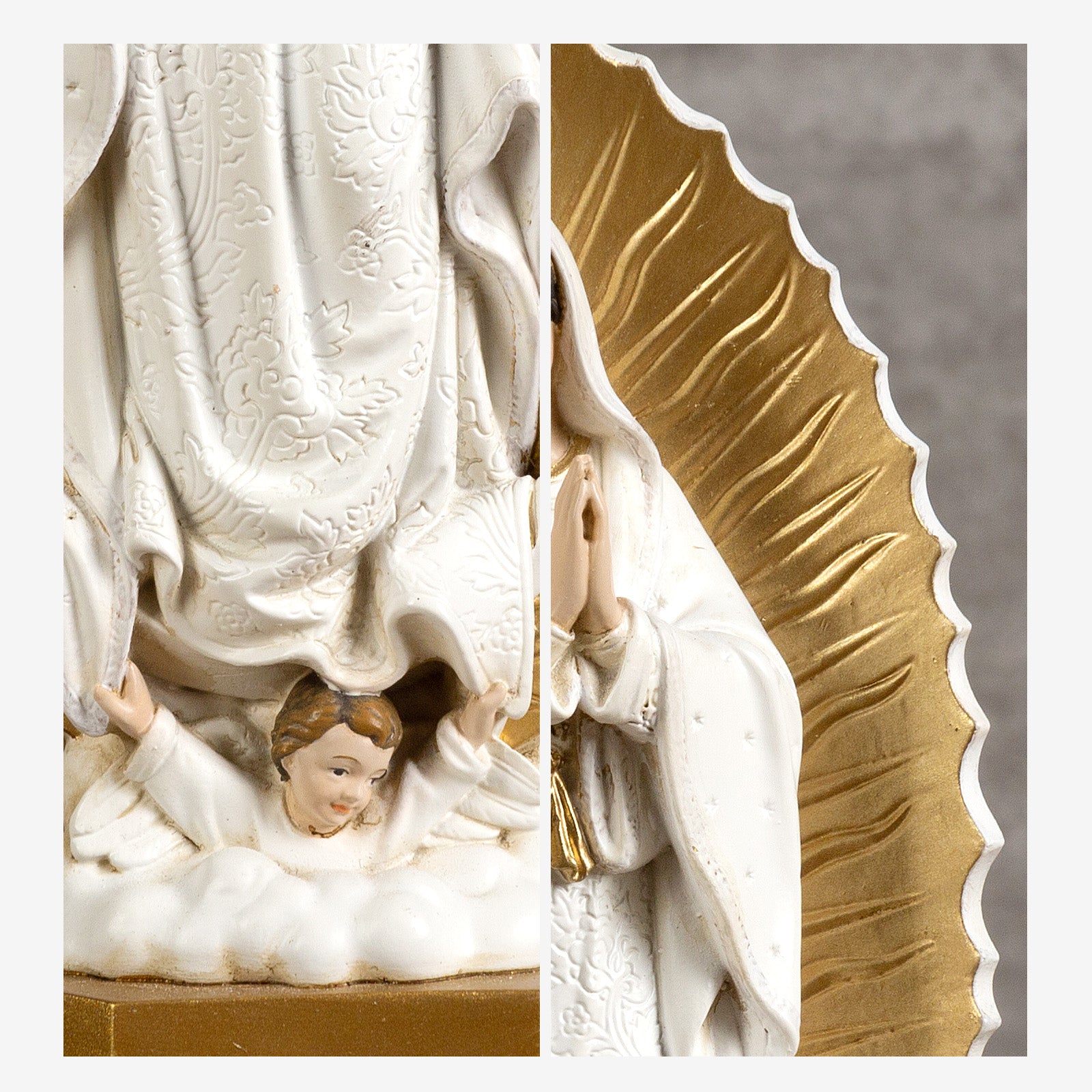 BC Catholic Our Lady of Guadalupe Statue-Renaissance