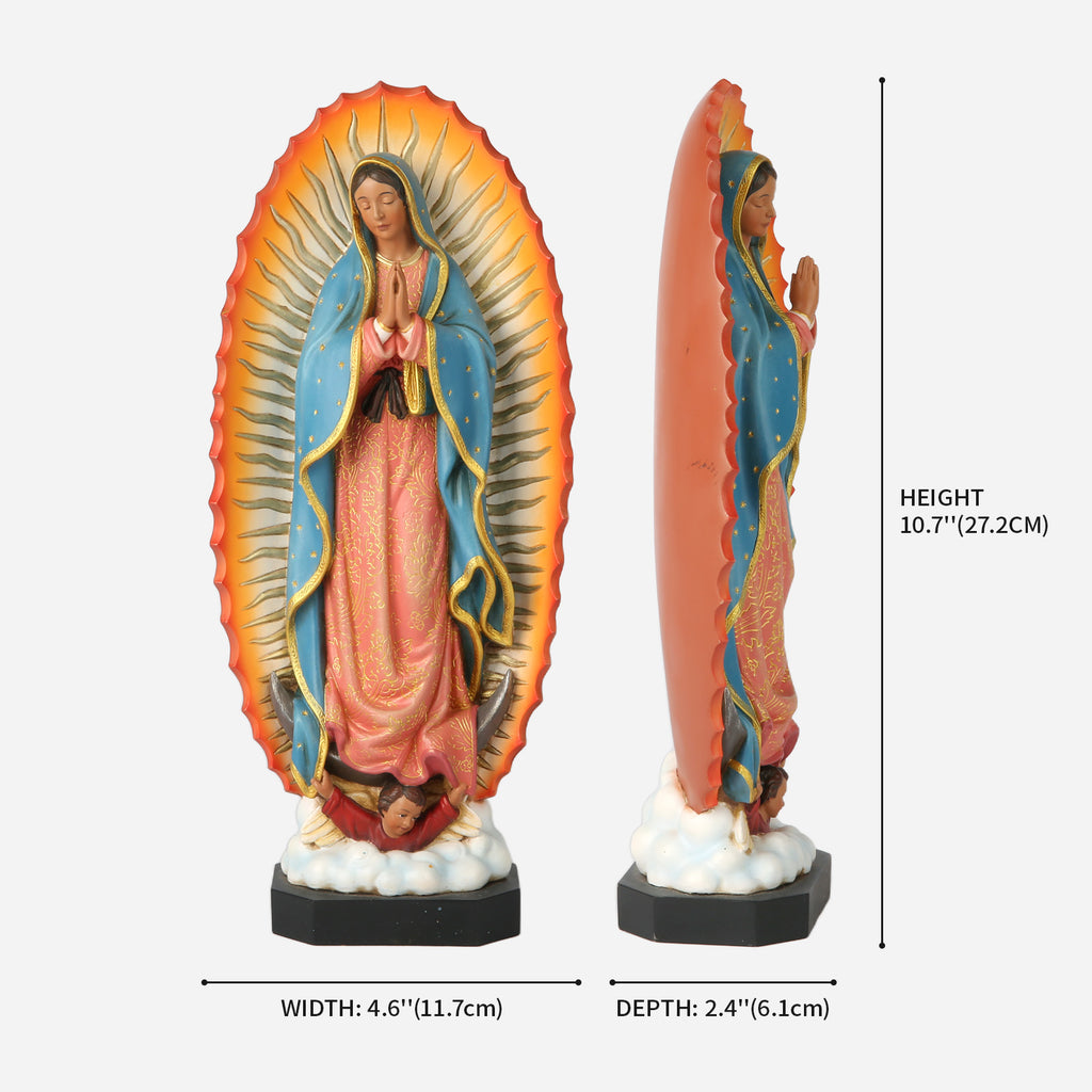 BC Catholic Our Lady of Guadalupe Statue-Renaissance