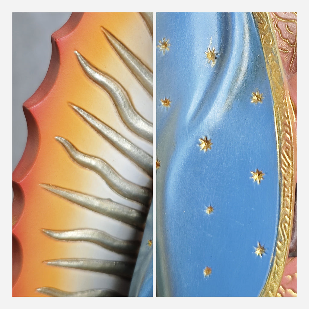 BC Catholic Our Lady of Guadalupe Statue-Renaissance