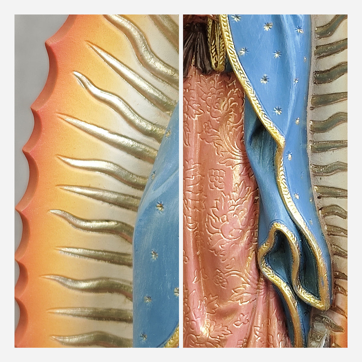 BC Catholic Our Lady of Guadalupe Statue-Renaissance