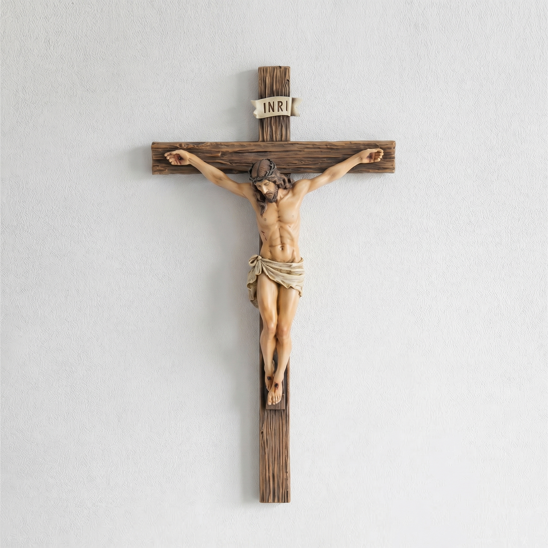 BC Catholic Wall Crucifix-Renaissance