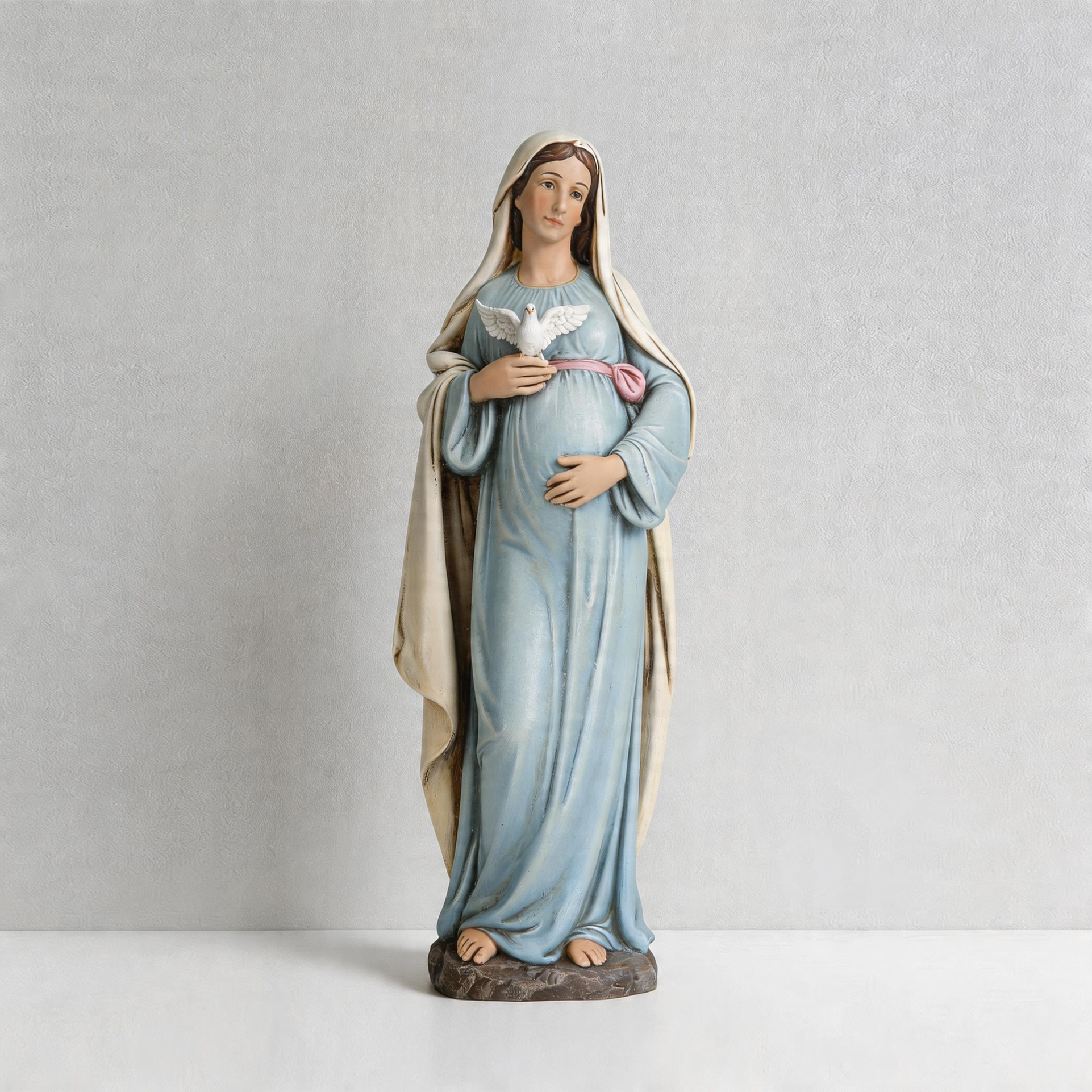 BC Catholic Expectant Mary Mother Statue-Inspirational decor