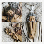 BC Catholic Holy Trinity  Wall Crucifix-Inspirational decor