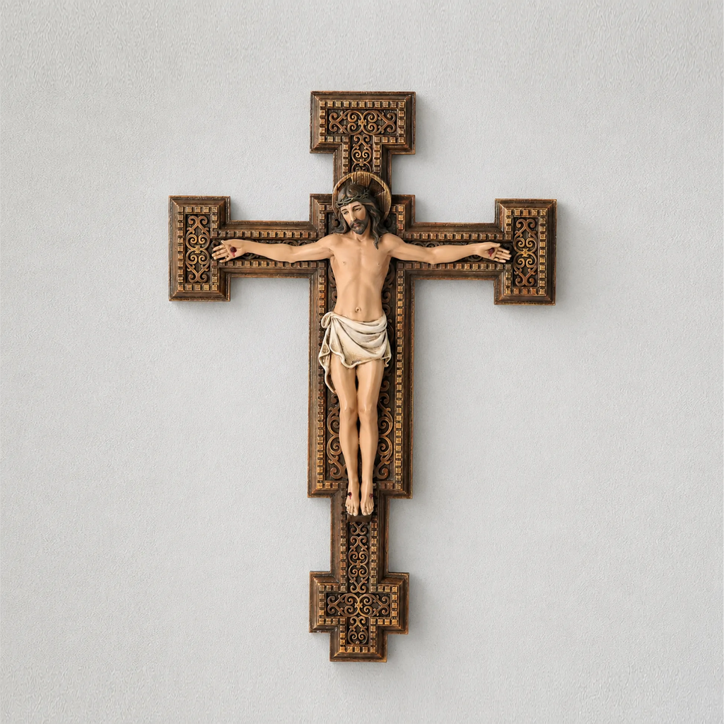 BC Catholic Crucifix Wall Cross-Inspirational decor