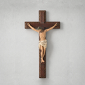 BC Catholic Crucifix Wall Cross-Renaissance
