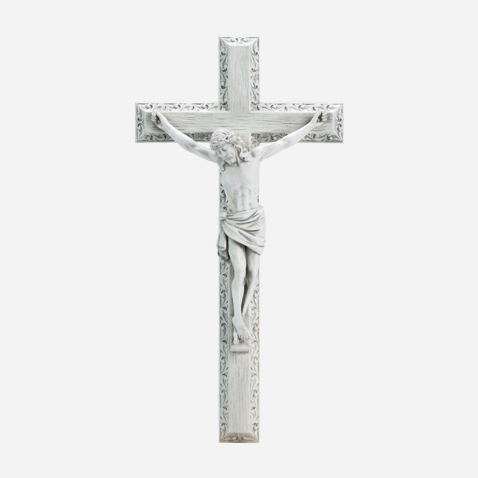 BC Catholic Crucifix Wall Cross-Renaissance
