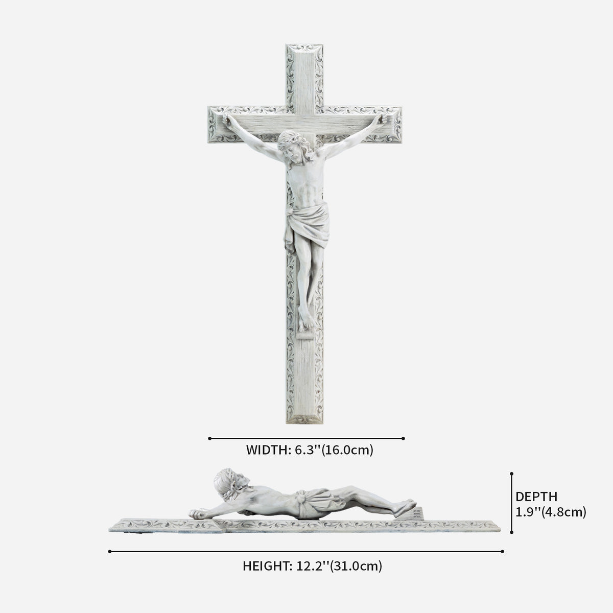 BC Katholisches Kruzifix Wandkreuz – Renaissance
