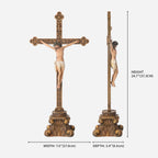 BC Catholic Standing Crucifix for Altar-Renaissance