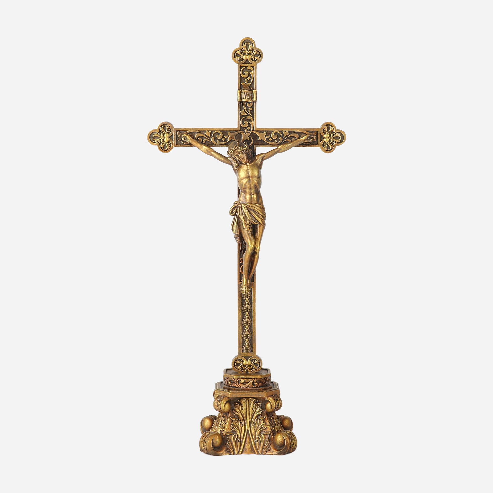 BC Catholic Standing Crucifix for Altar-Renaissance