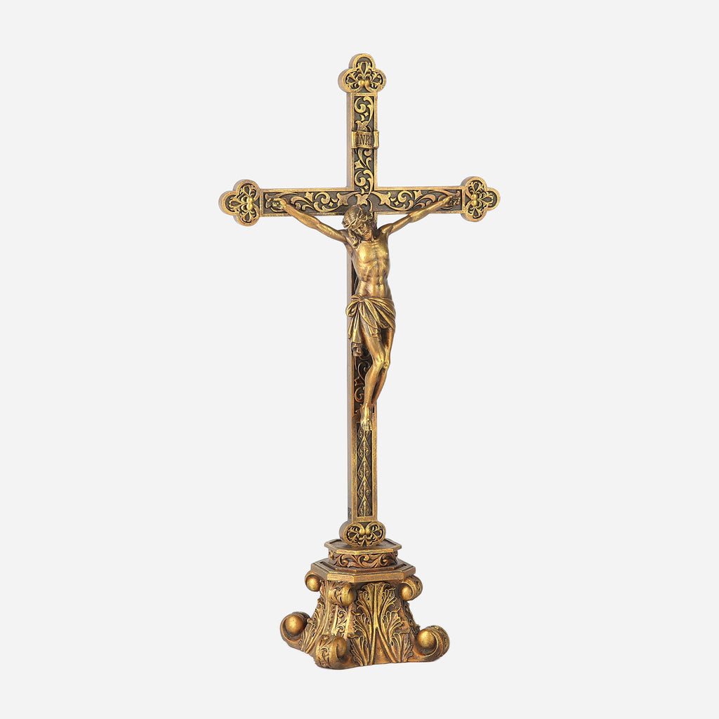BC Catholic Standing Crucifix for Altar-Renaissance