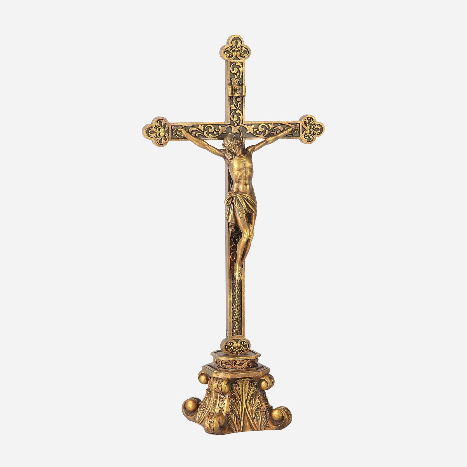 BC Catholic Standing Crucifix for Altar-Renaissance