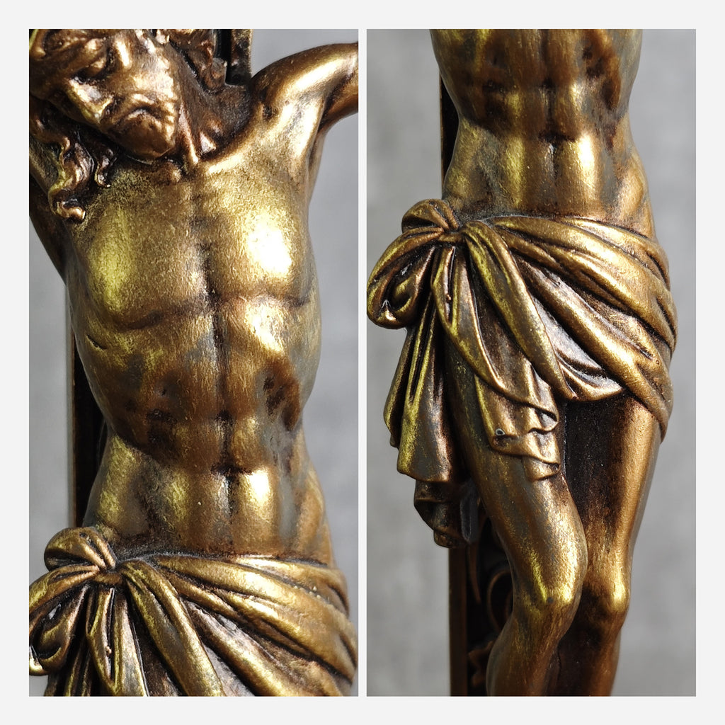 BC Catholic Standing Crucifix for Altar-Renaissance