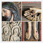 BC Catholic San Damiano Wall Crucifix-Renaissance