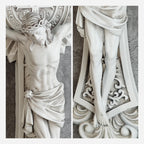 BC Catholic St Benedict Wall Crucifix-Renaissance