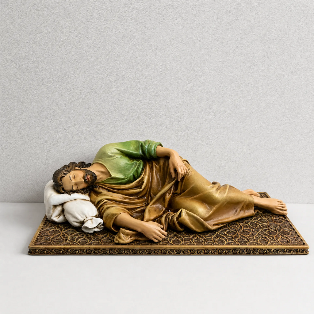 BC Catholic Sleeping St. Joseph Statue-Renaissance